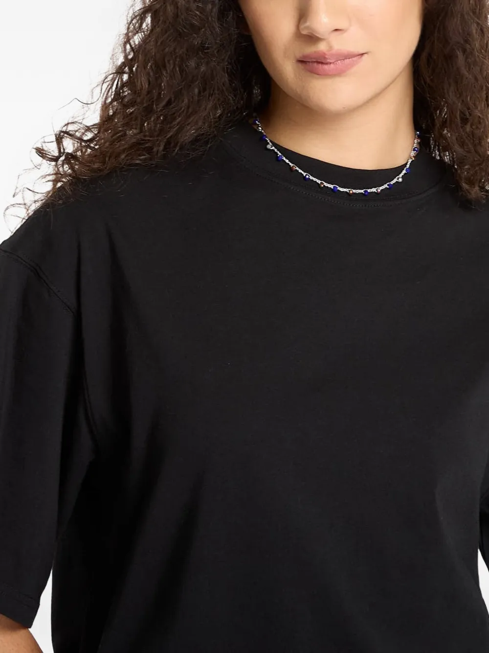 AllSaints Amelie T-shirt met doodskopprint Zwart