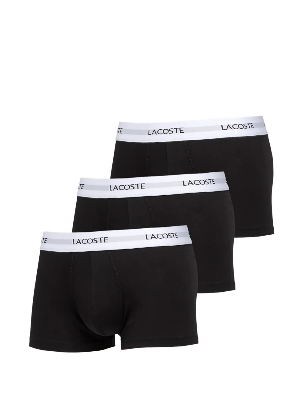 Lacoste logo-waistband boxers set (set of three) - Schwarz