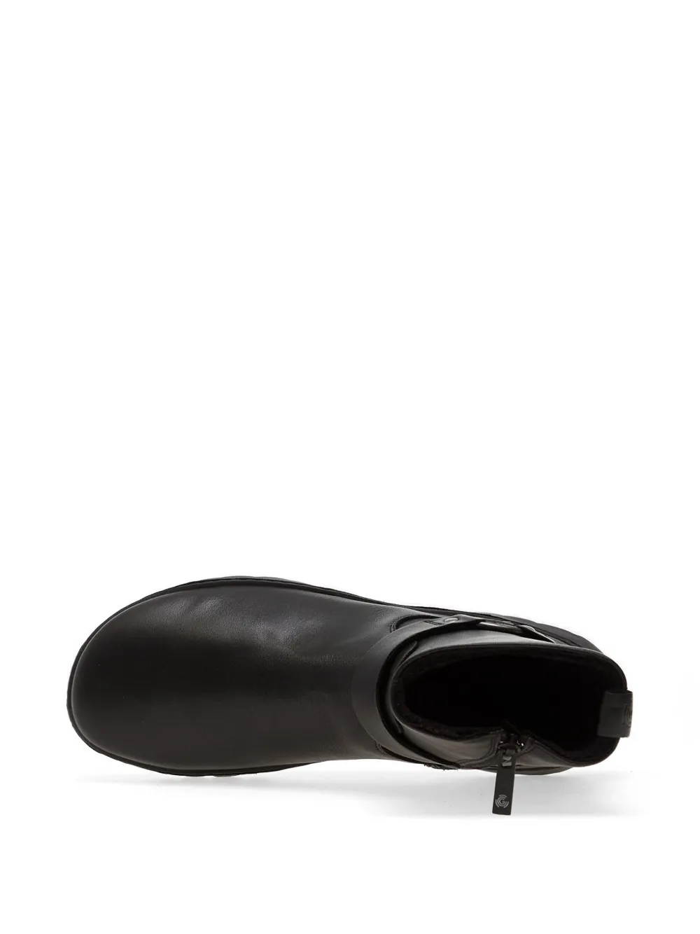 Groundies Harness-strap Ankle Boots In Black