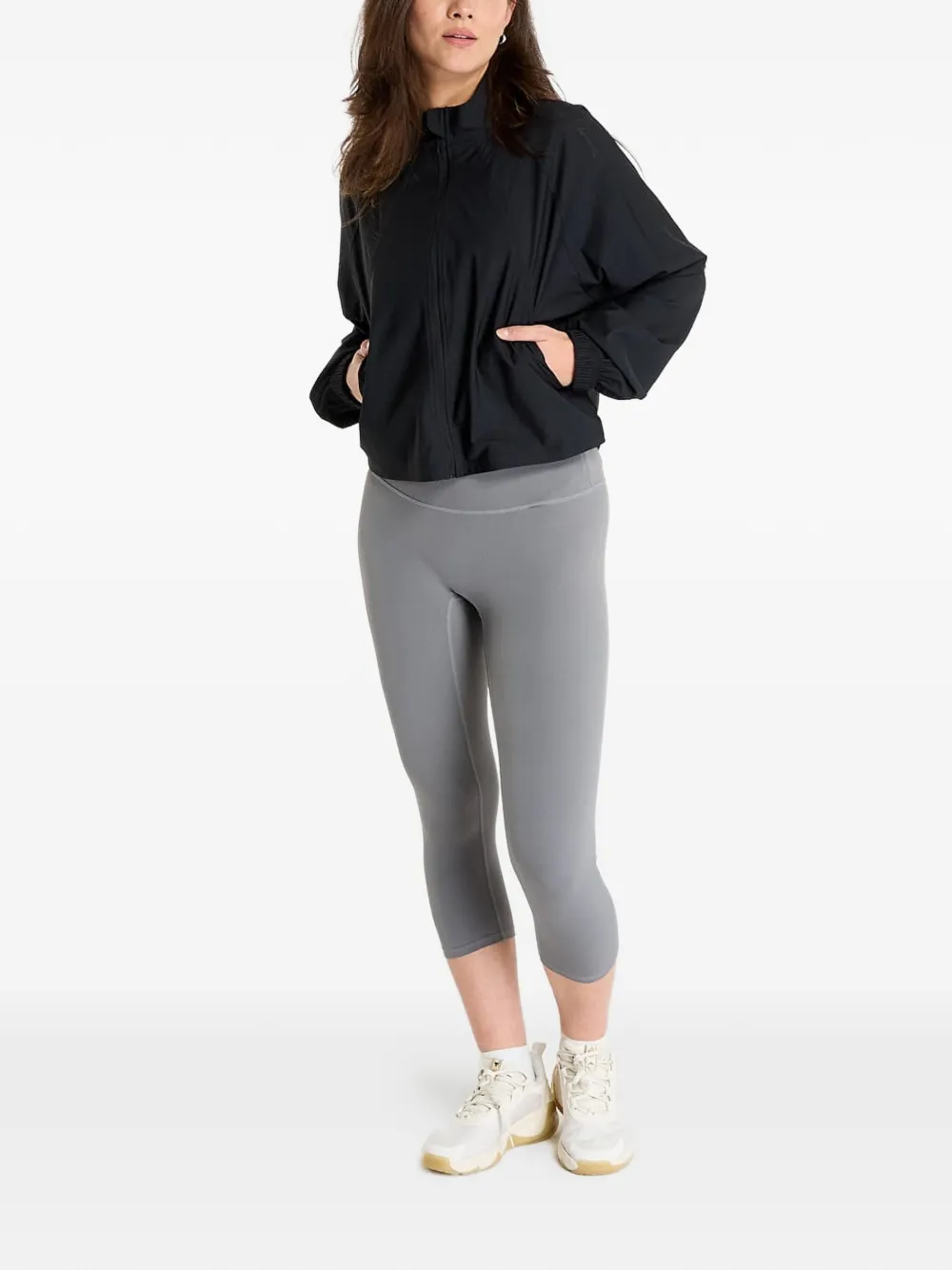 Urban Classics Jack met raglan mouwen en rits Zwart