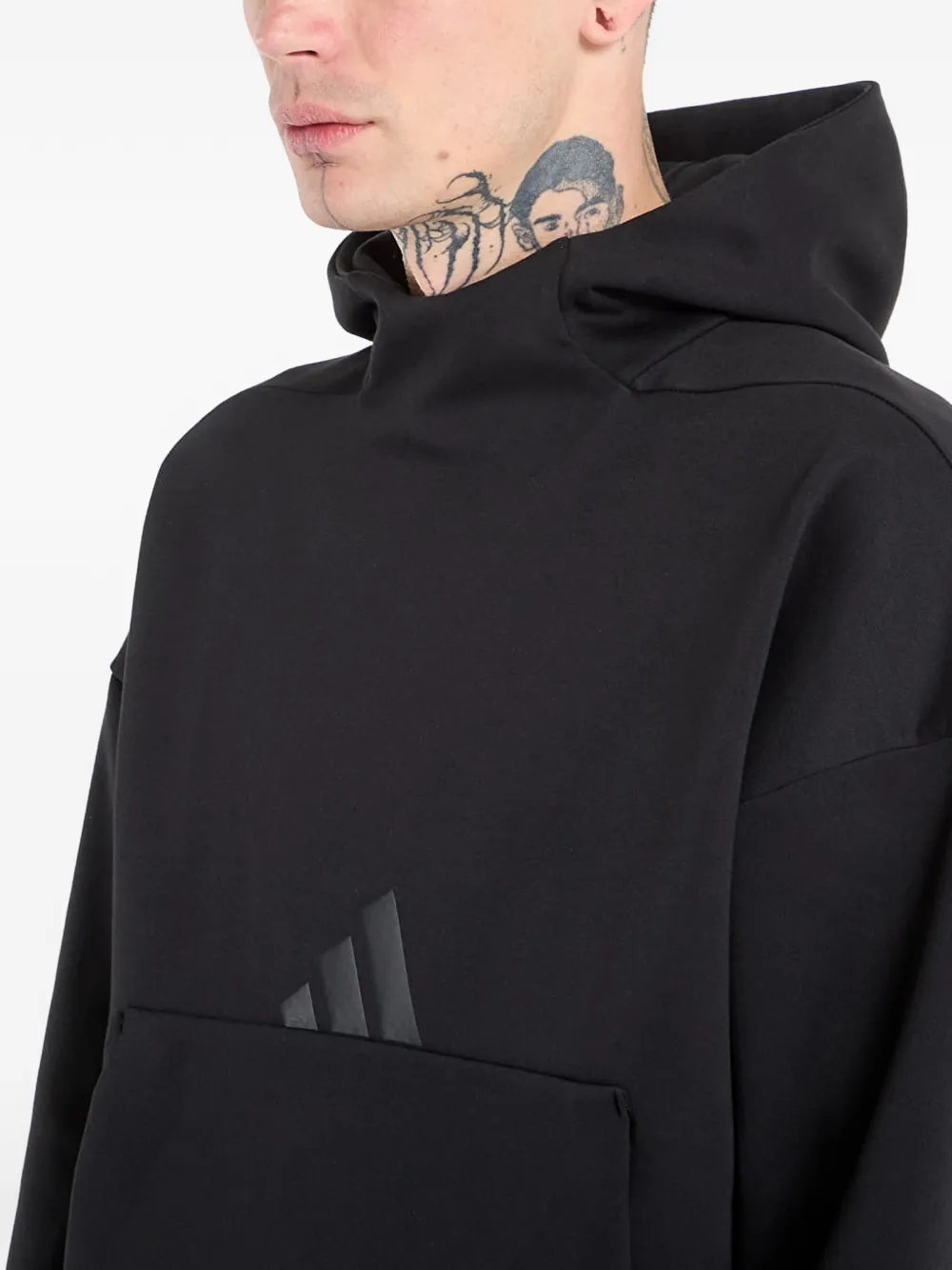 adidas Z.N.E. hoodie met logoprint Zwart