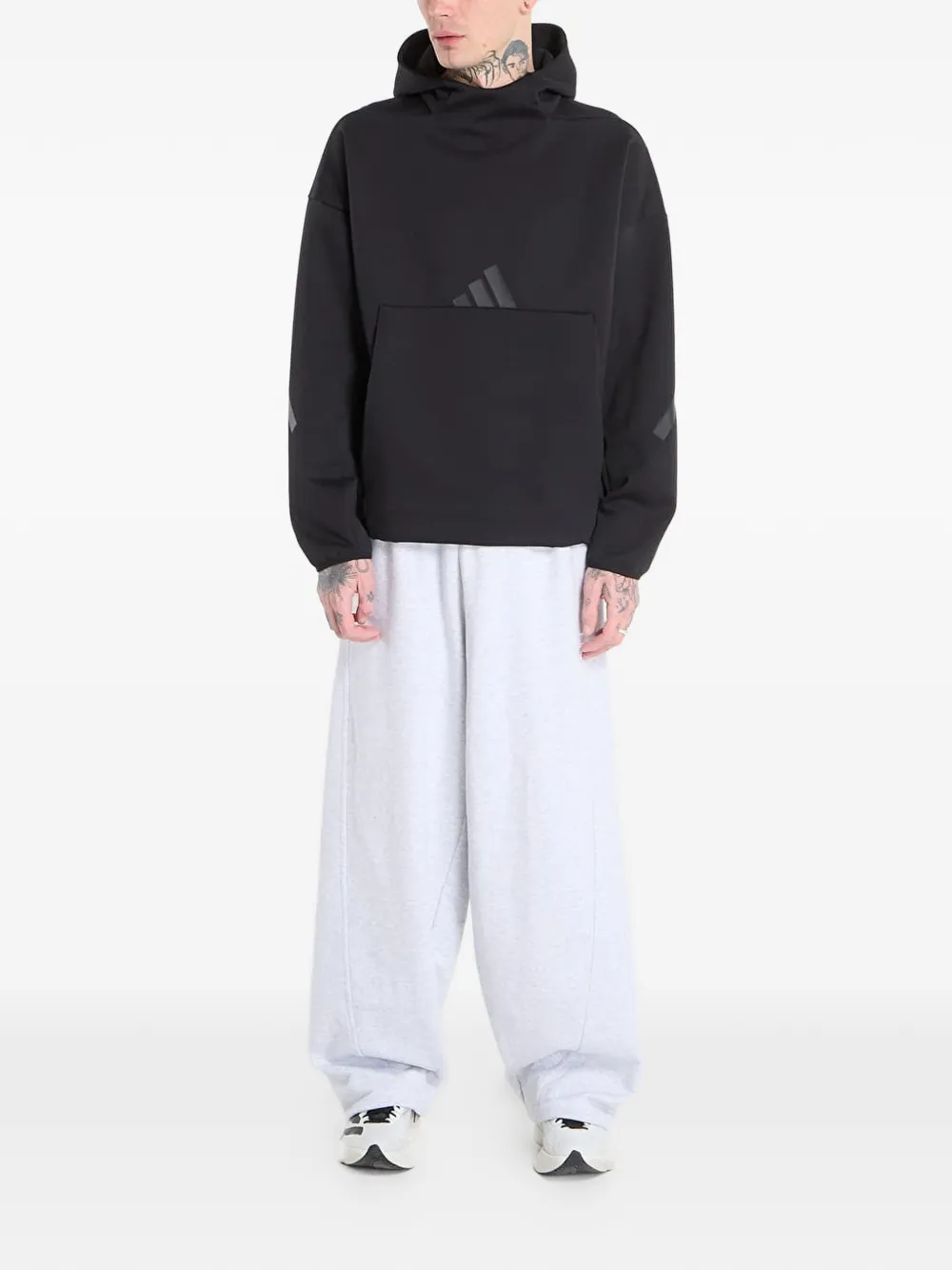 adidas Z.N.E. hoodie met logoprint Zwart