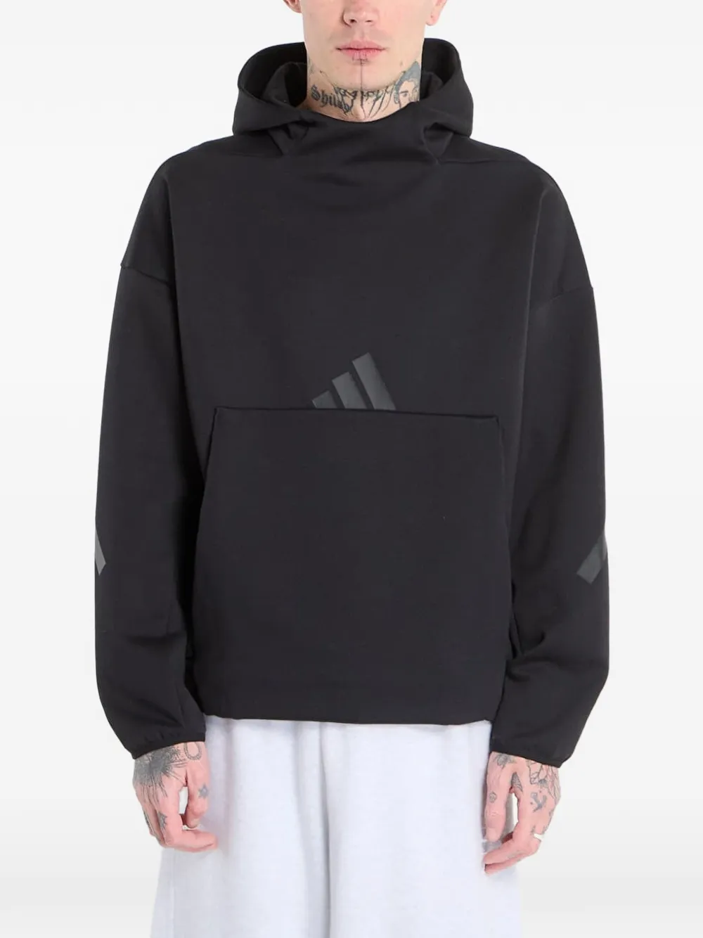 adidas Felpa con stampa Z.N.E - Nero