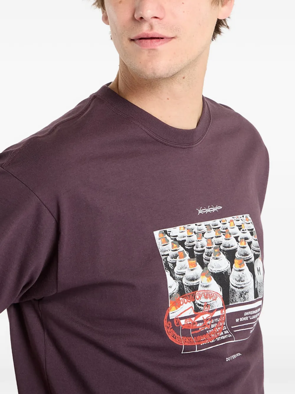 Vans Style Tips T-shirt met korte mouwen Paars
