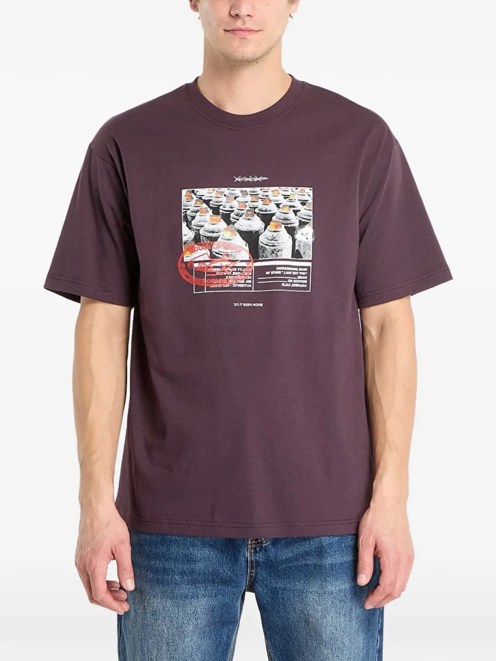 Vans Style Tips Short-sleeves T-shirt In Purple