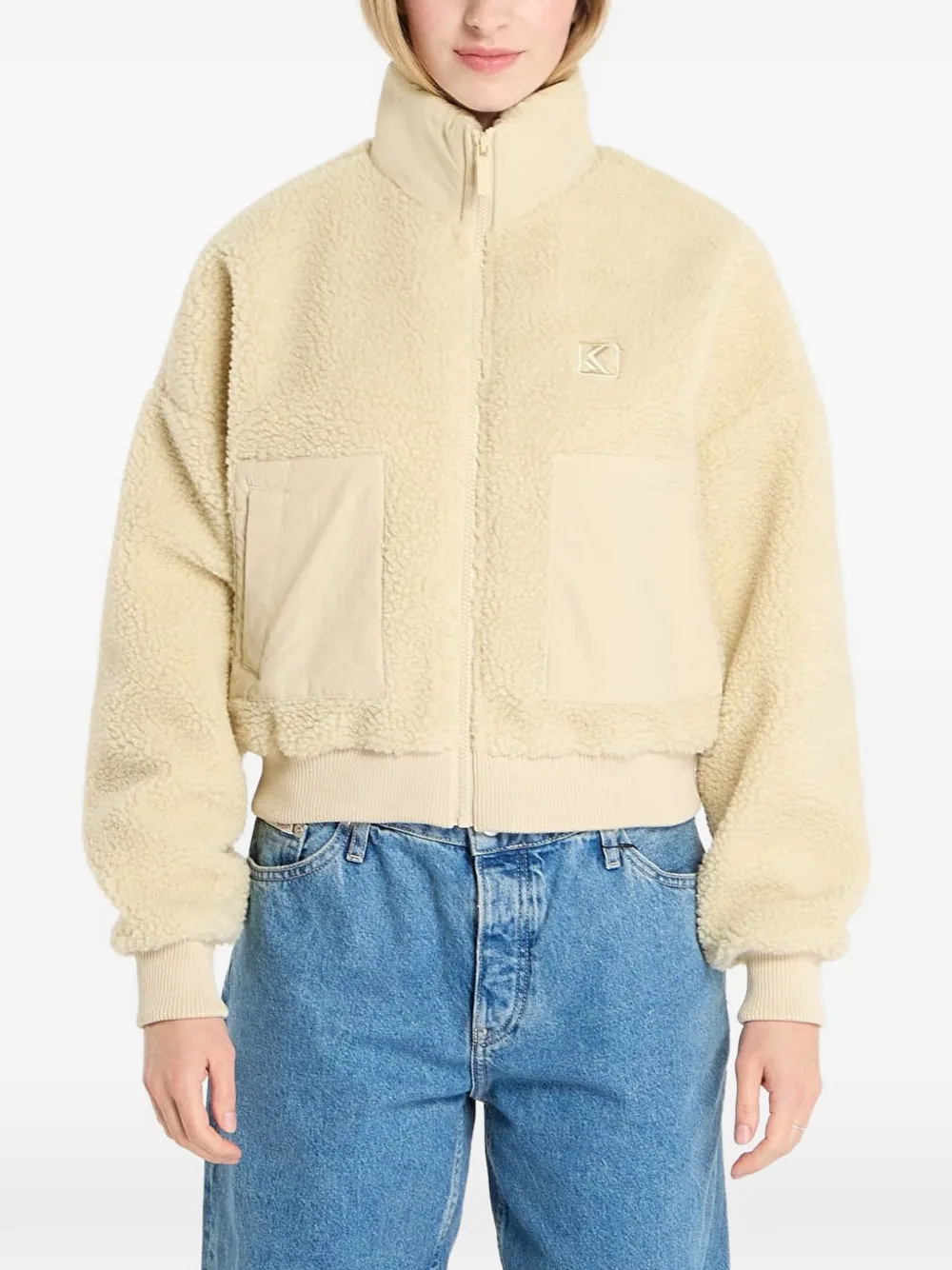 karl kani OG Bomberjacke - Nude