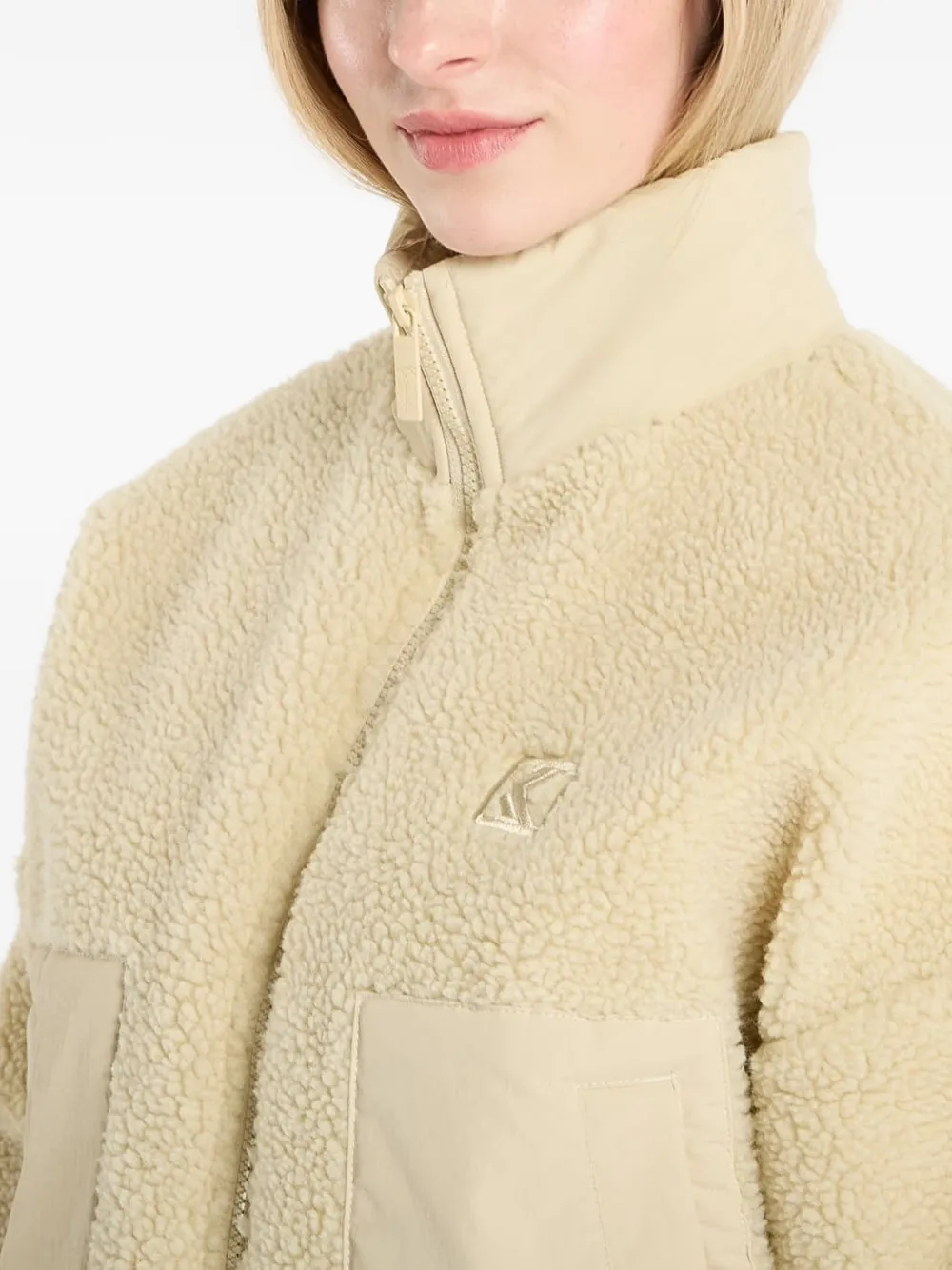 karl kani OG bomberjack Beige
