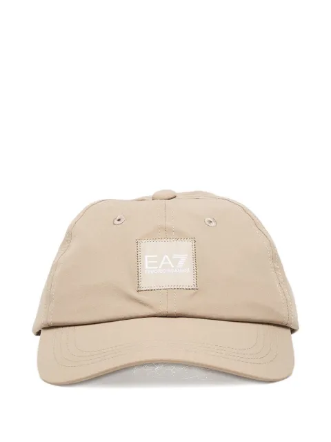 Ea7 Emporio Armani logo-patch baseball cap