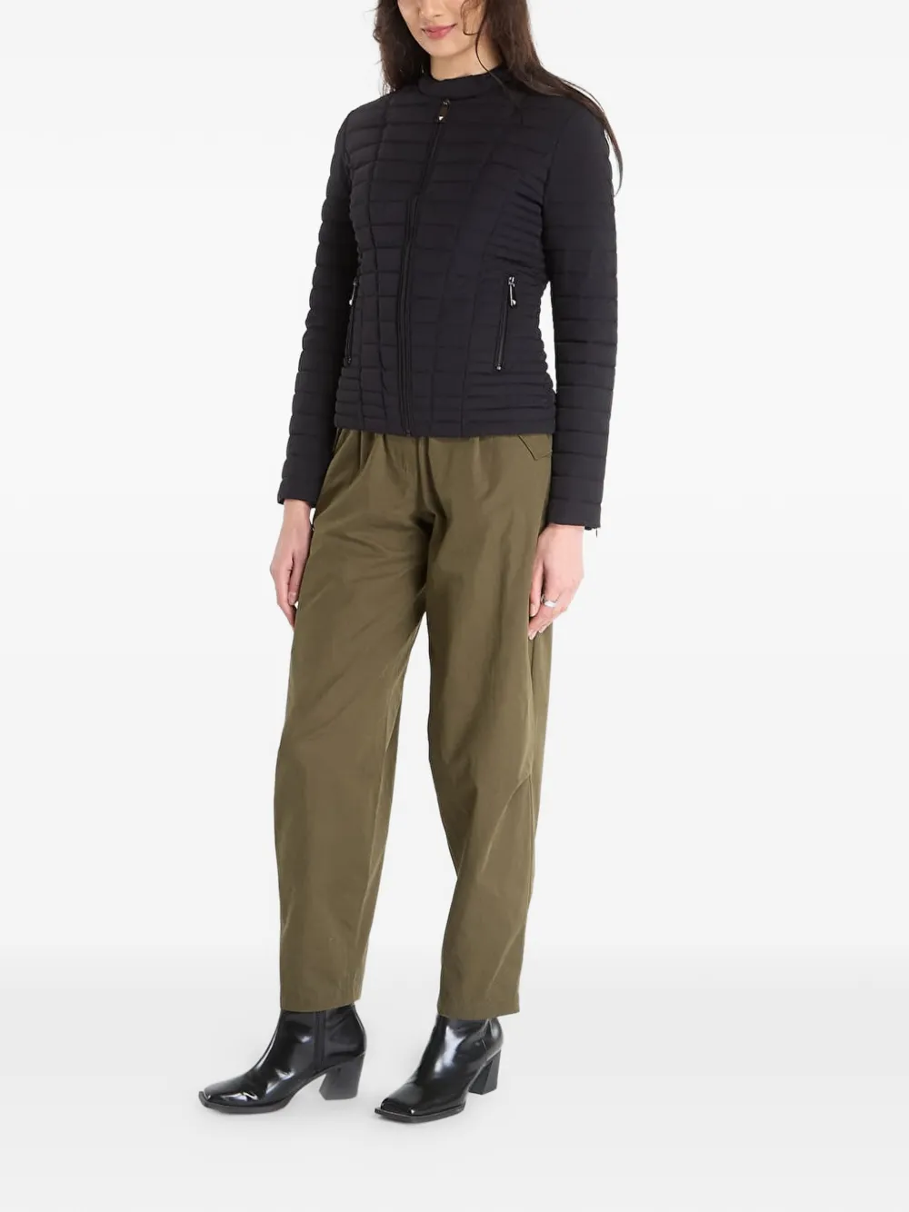 GUESS USA Gewatteerd jack Zwart