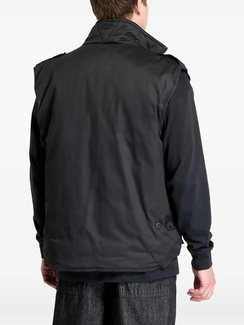 Urban Classics Ranger gilet met meerdere zakken Zwart