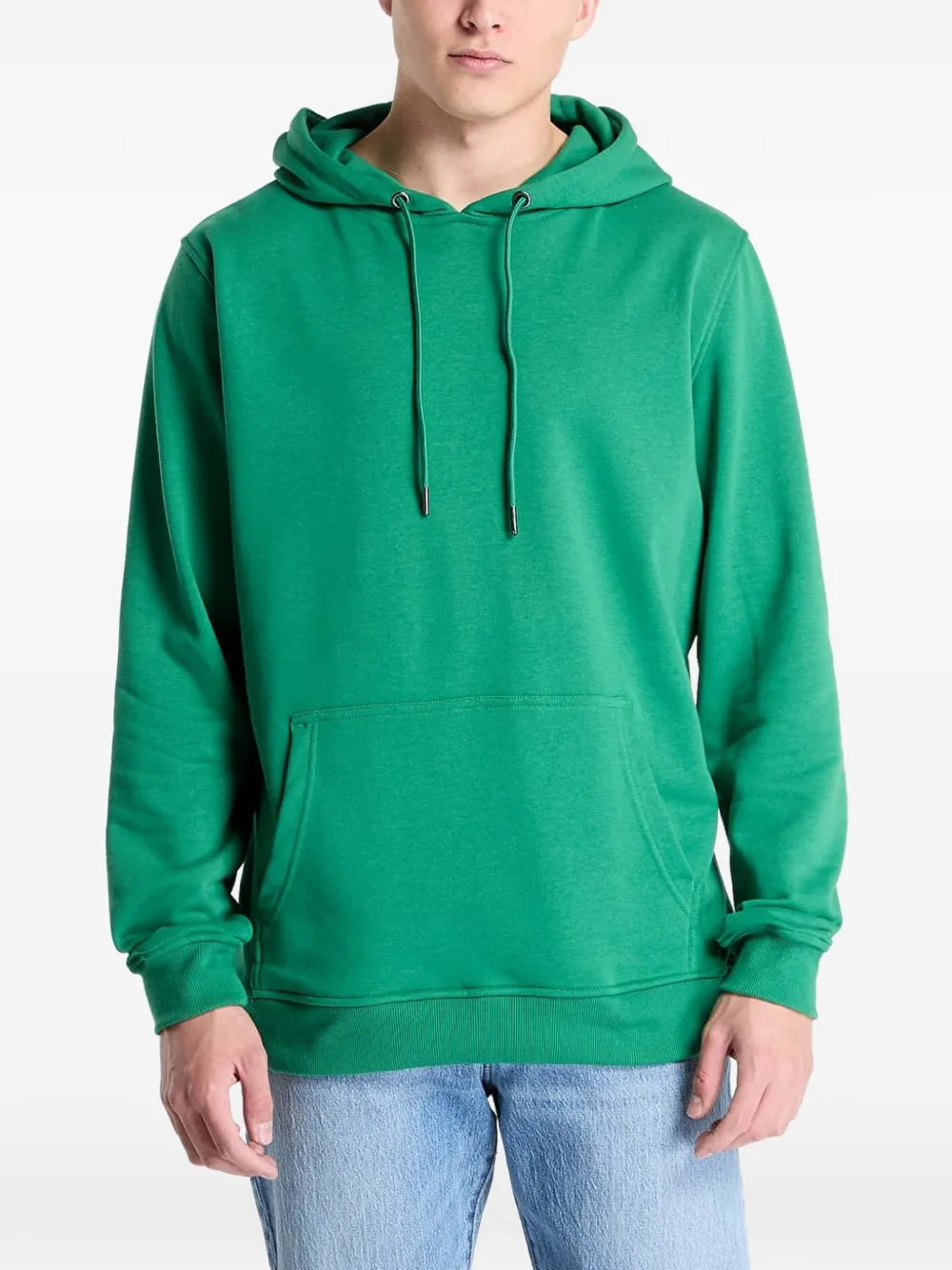 Urban Classics Felpa Terry con cappuccio - Verde