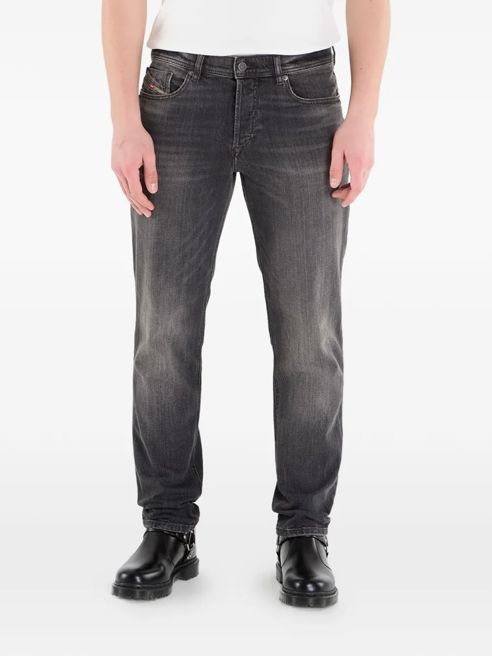 Diesel Jeans con effetto schiarito D-Finitive 2023 - Grigio