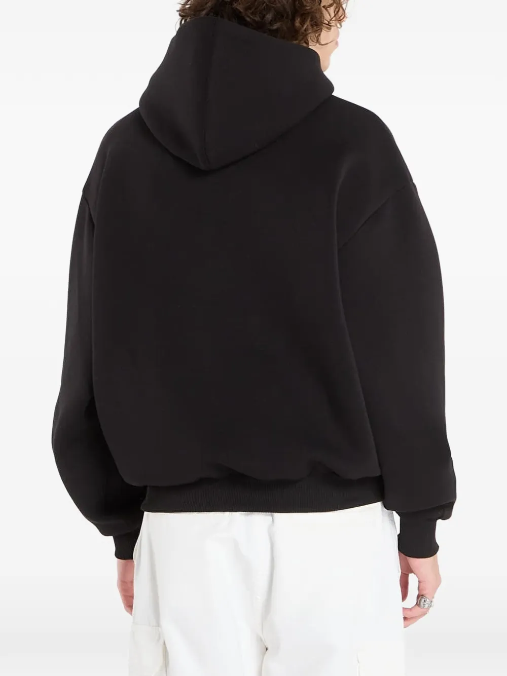 karl kani Scuba Os hoodie met geborduurd logo Zwart
