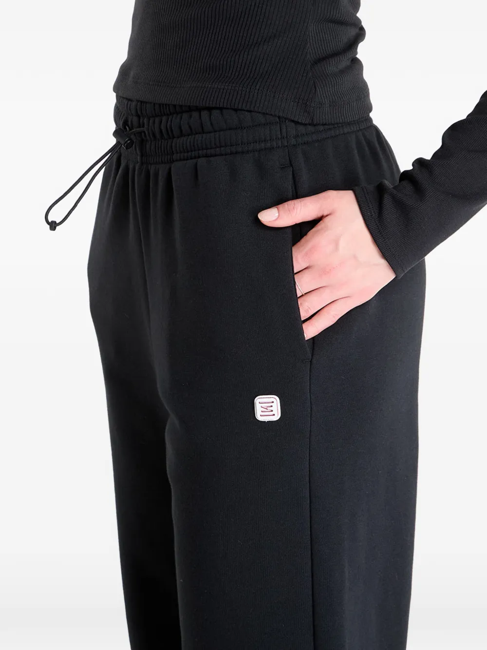 Nike Shox trainingsbroek met logoprint Zwart