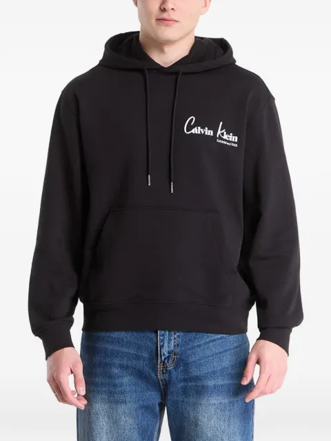 Calvin Klein logo-print hoodie