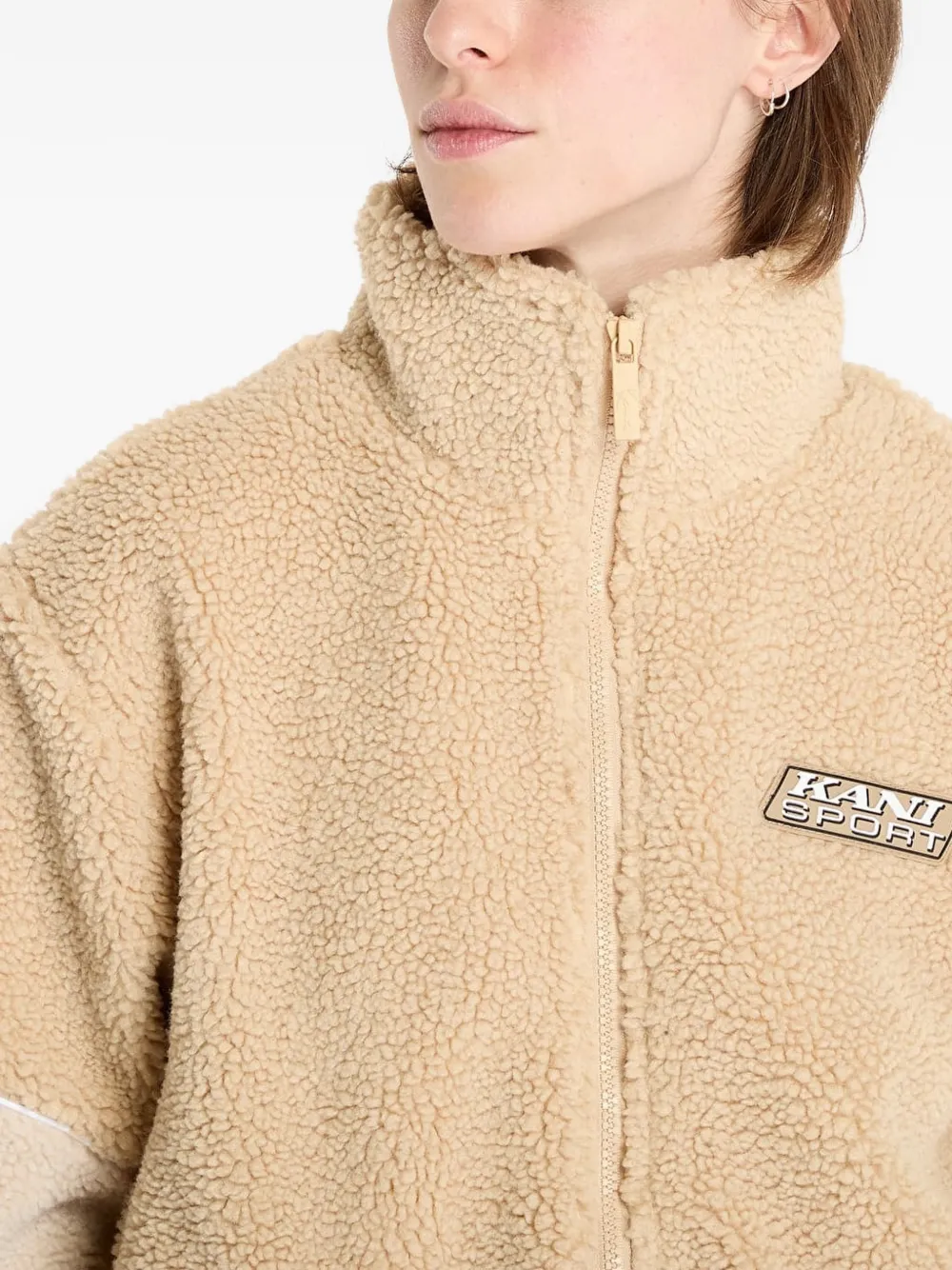 karl kani Jack met colourblocking Beige