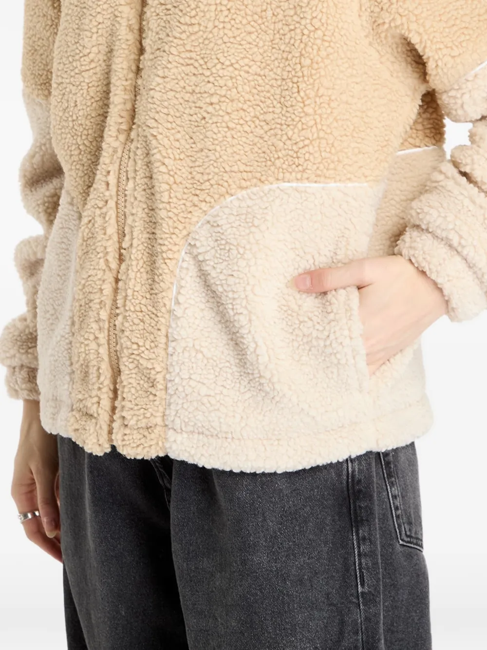 karl kani Jack met colourblocking Beige