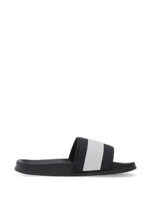 Tommy Hilfiger Striped Pool Slides | Blue | FARFETCH display picture 2