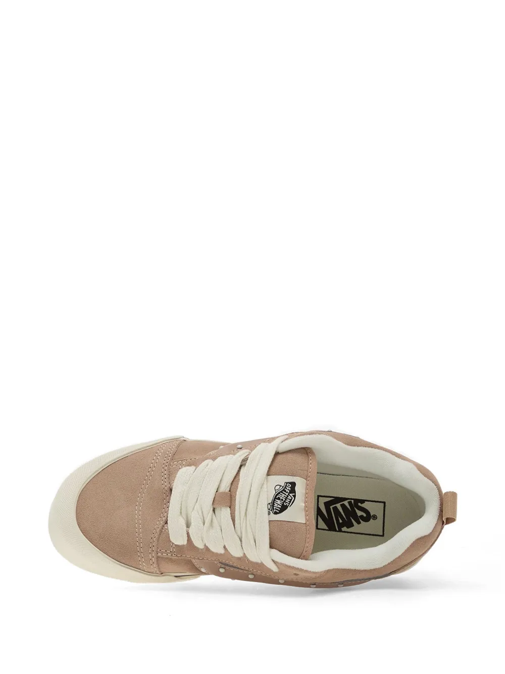 Vans Knu Skool verfraaide suède sneakers Roze