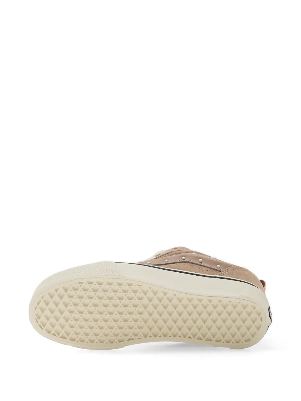 Vans Knu Skool verfraaide suède sneakers Roze