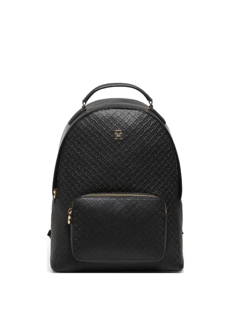 Tommy Hilfiger monogram-embossed backpack