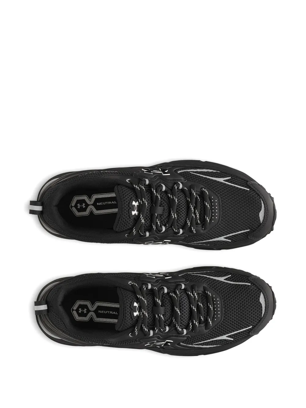 Under Armour UA Apparition Tech sneakers met vlakken Zwart