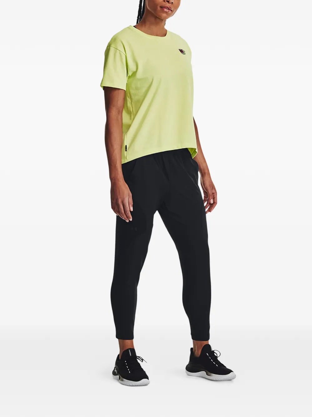 Under Armour Unstoppable trainingsbroek met trekkoord Zwart