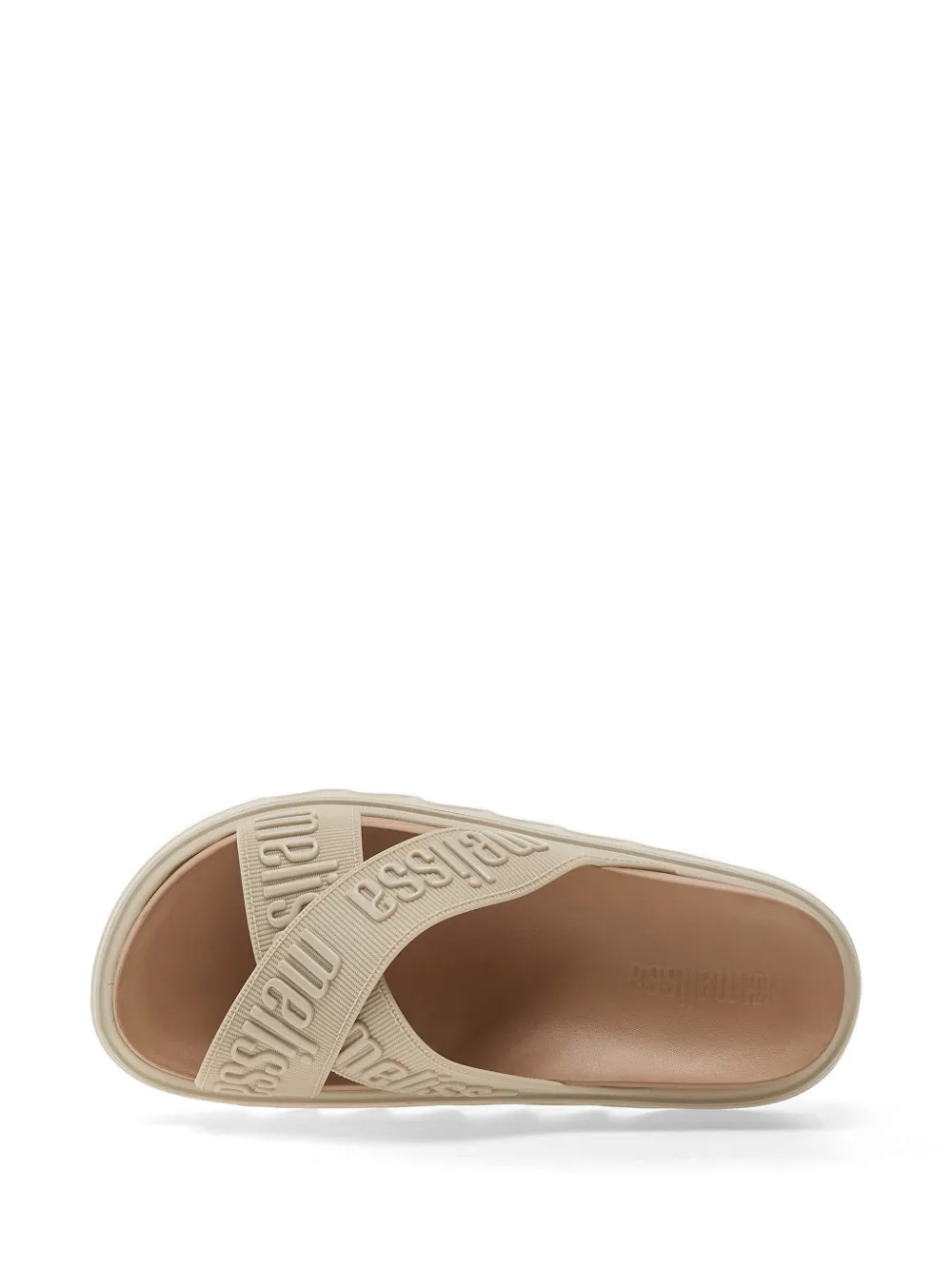 Melissa Cross M Lover logo sandals Beige