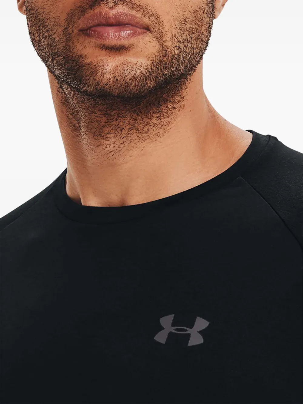 Under Armour Trainingstop met raglan mouwen Zwart