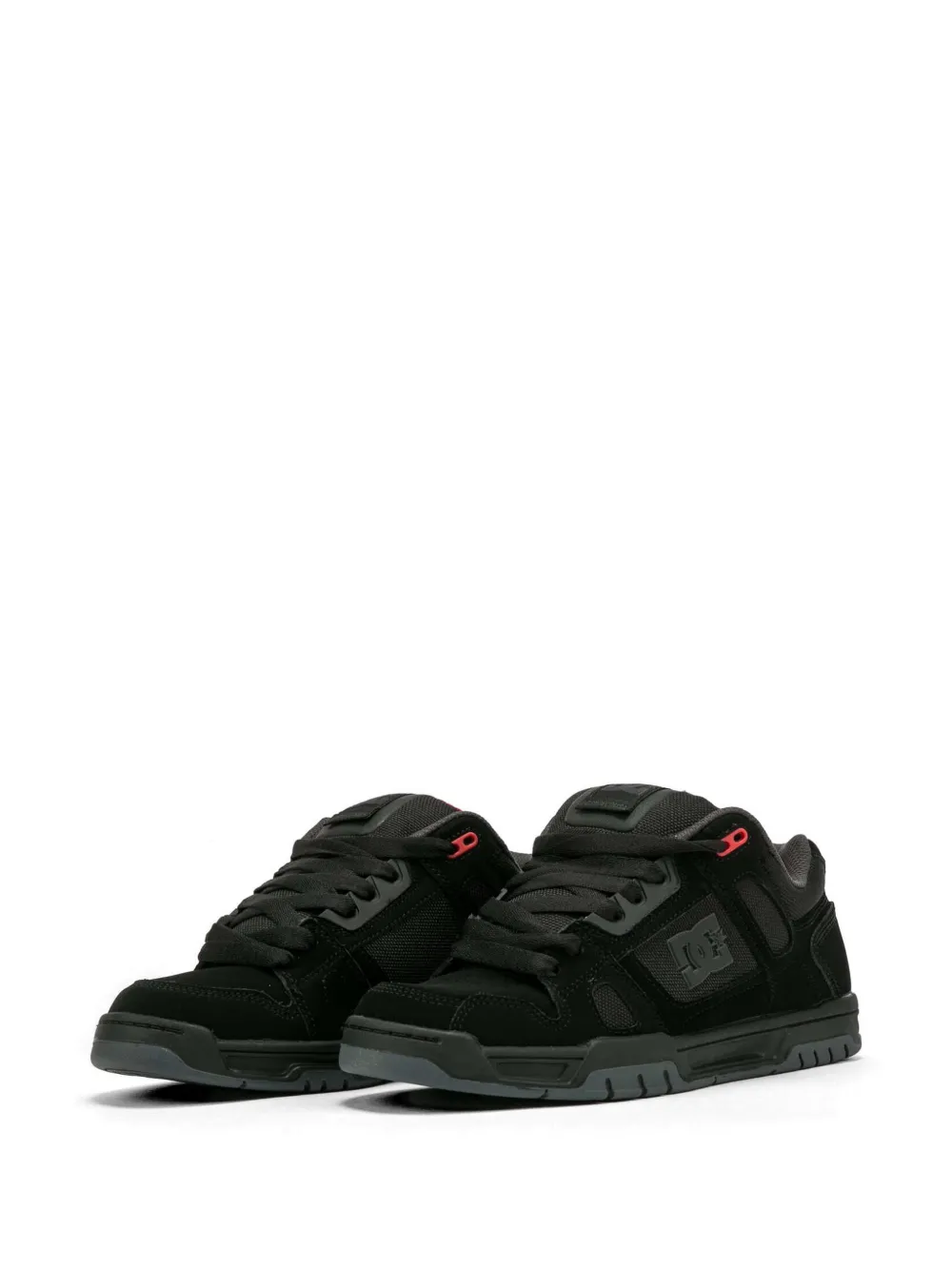 DC Shoes Stag sneakers met logopatch en vlakken Zwart