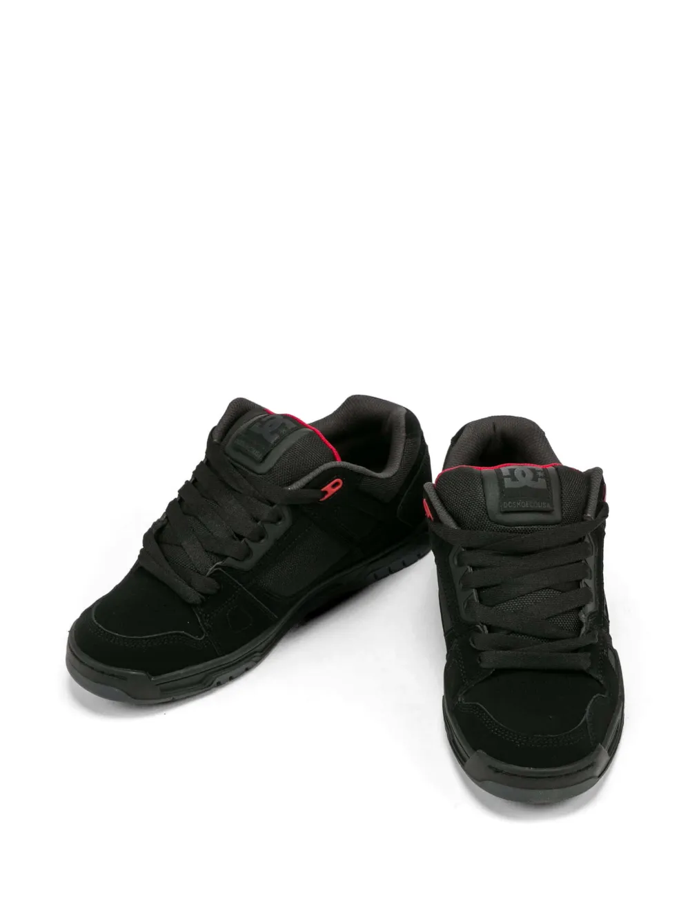 DC Shoes Stag sneakers met logopatch en vlakken Zwart