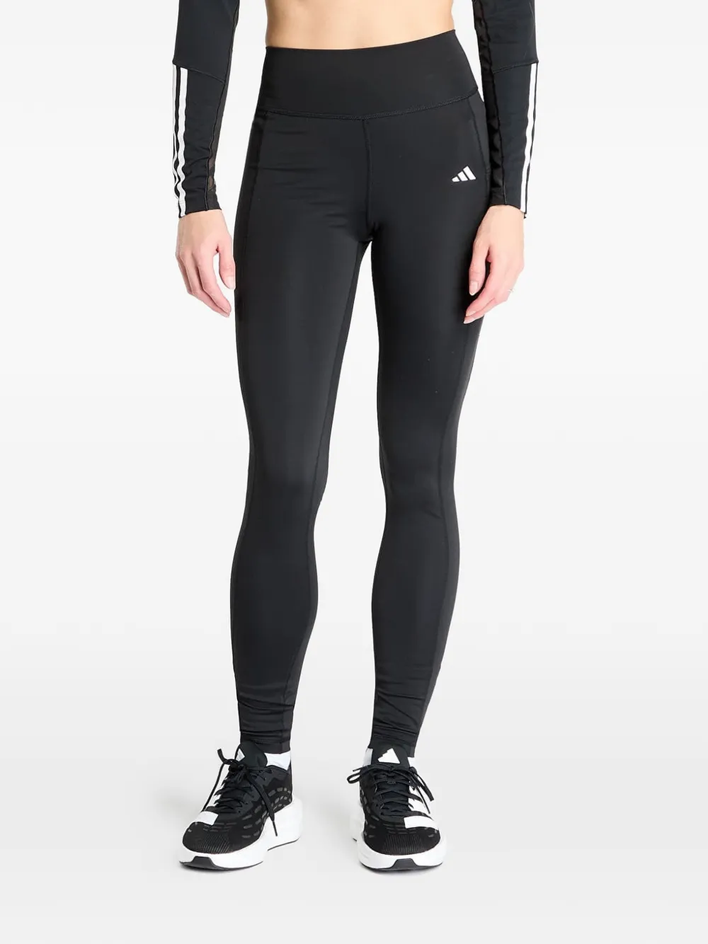 adidas logo-print leggings - Nero