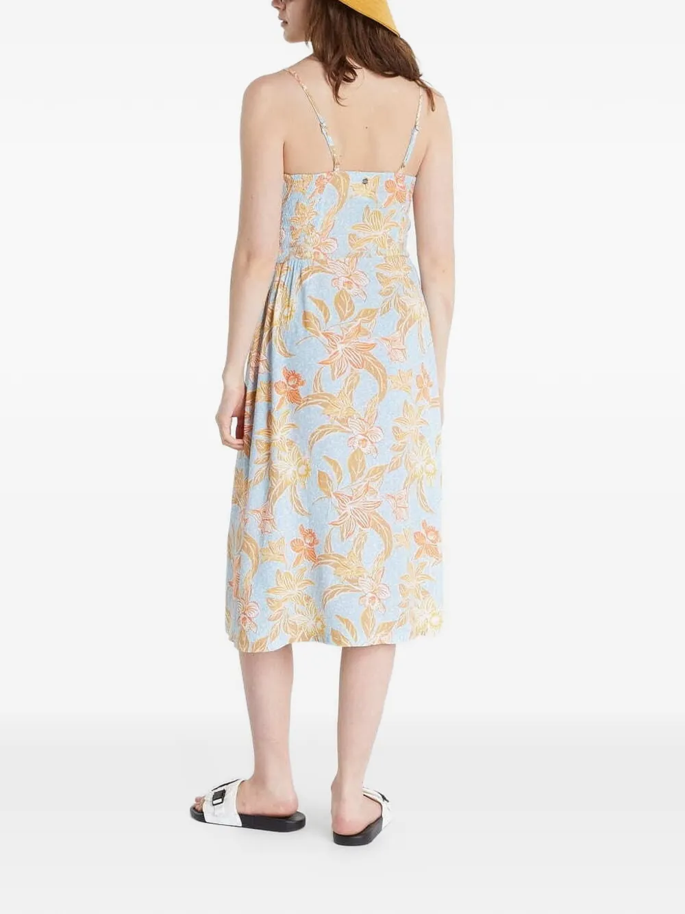  Roxy Vestido Land Of All Con Estampado Floral - Azul 