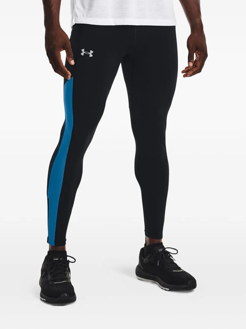 Under Armour Fly Fast 3.0 logo-print side-stripe leggings - Nero