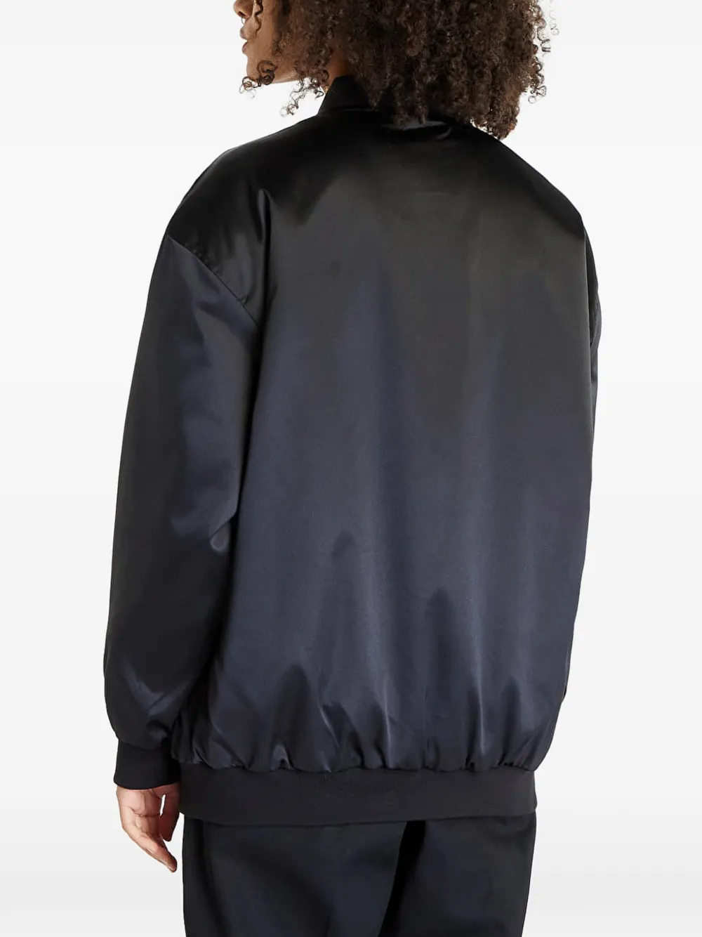 Urban Classics Bomberjack met rits Zwart