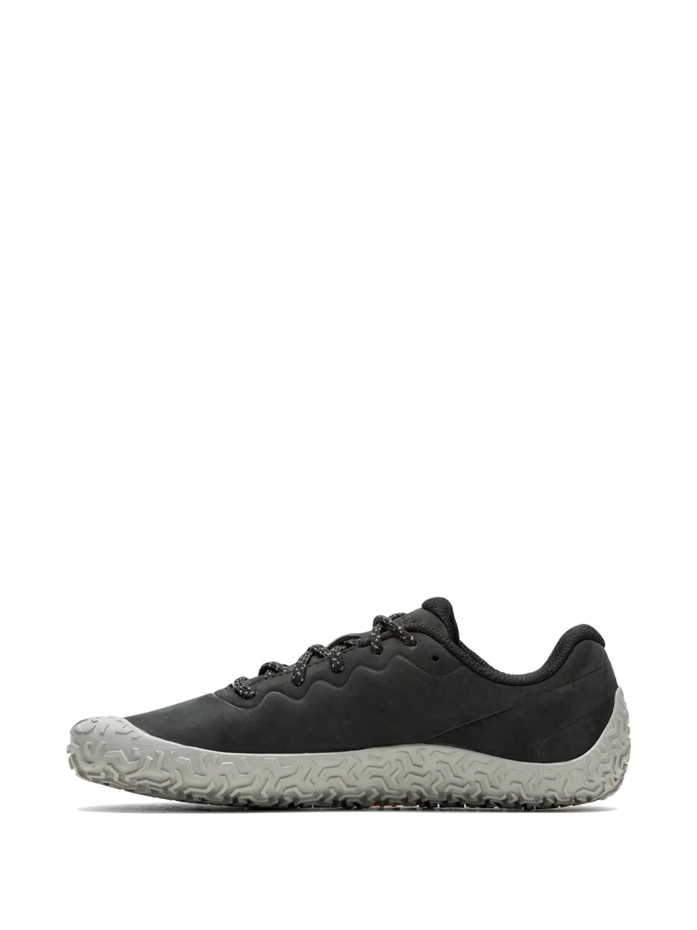 Merrell Vapor Glove 6 Ltr Leather Sneakers In Black