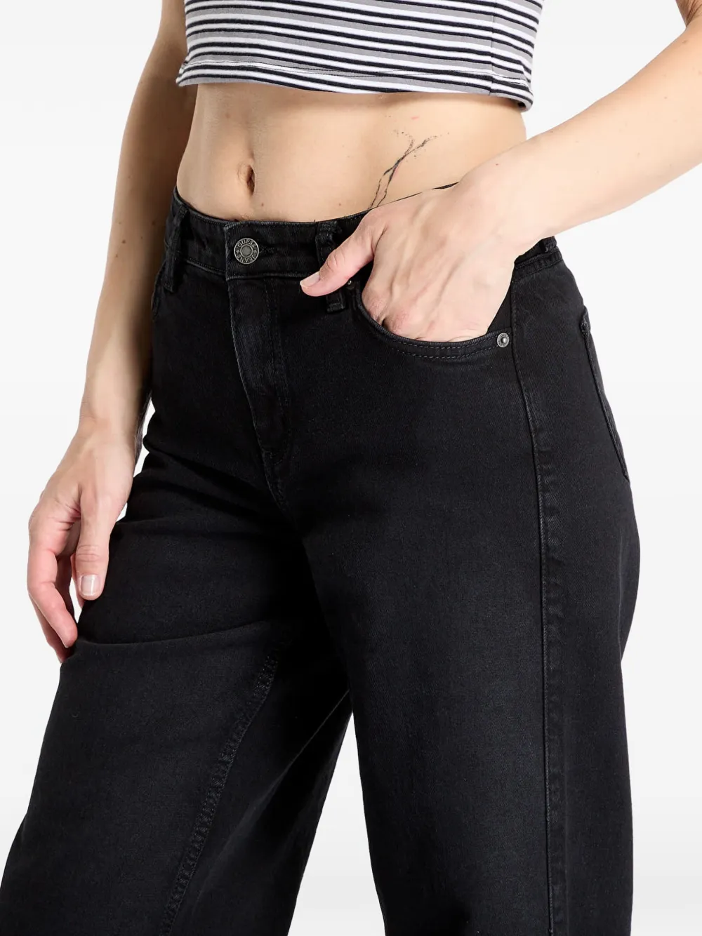 GUESS USA G11 jeans met wijde pijpen Zwart