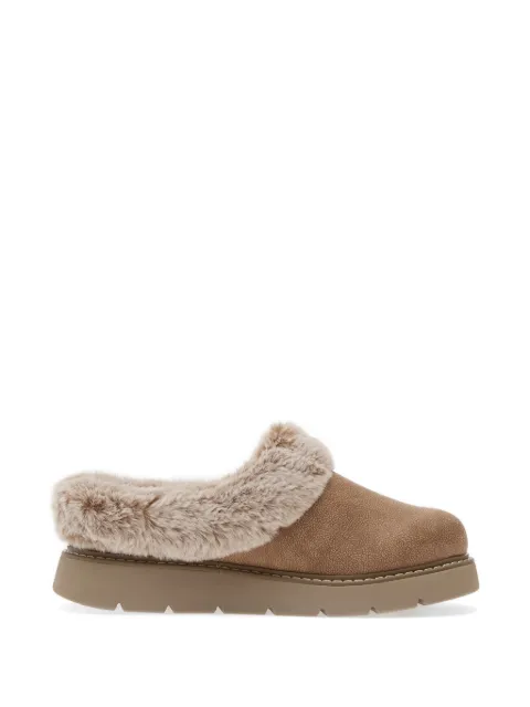 Skechers Mule com acabamento de pelos