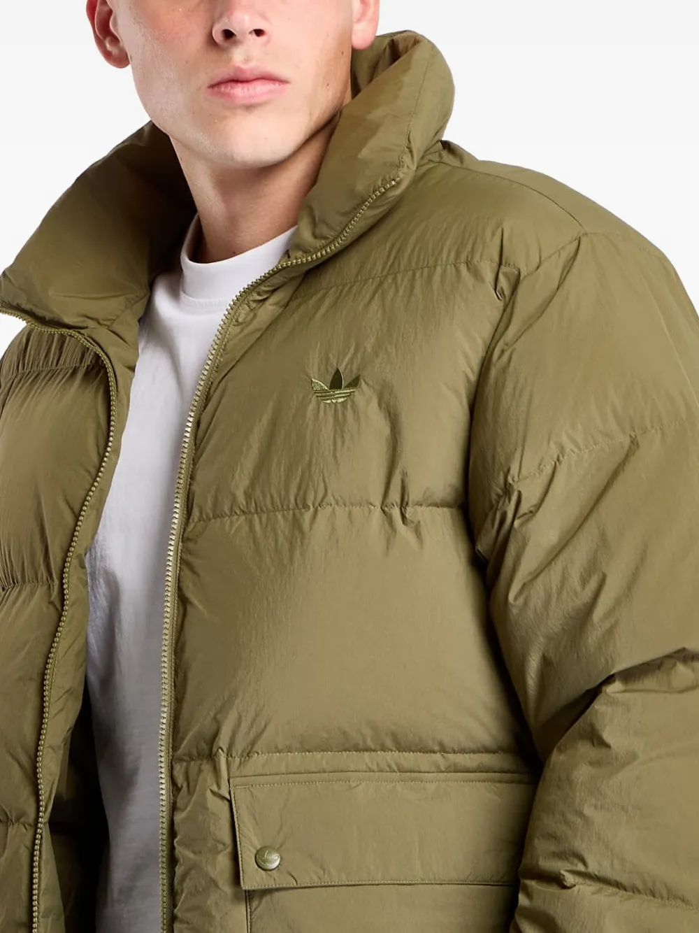 adidas Jack met geborduurd logo Groen