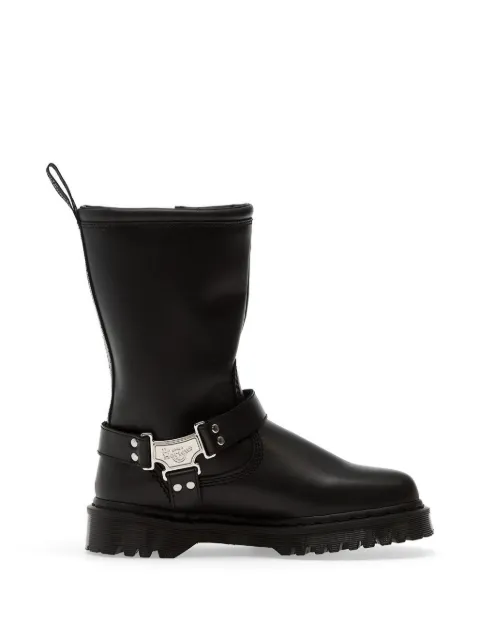 Dr Martens Aniston strap buckle-detail boots