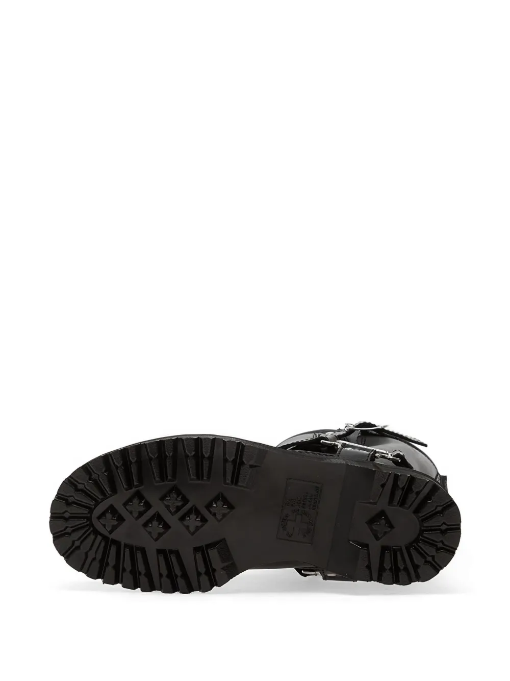 Dr Martens Aniston strap buckle-detail boots Zwart