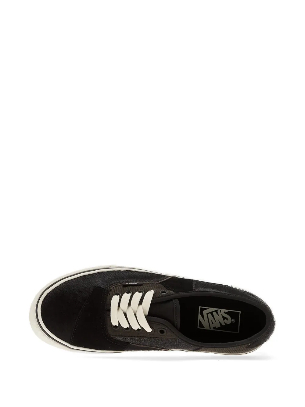 Vans Authentic sneakers met patchwork Zwart