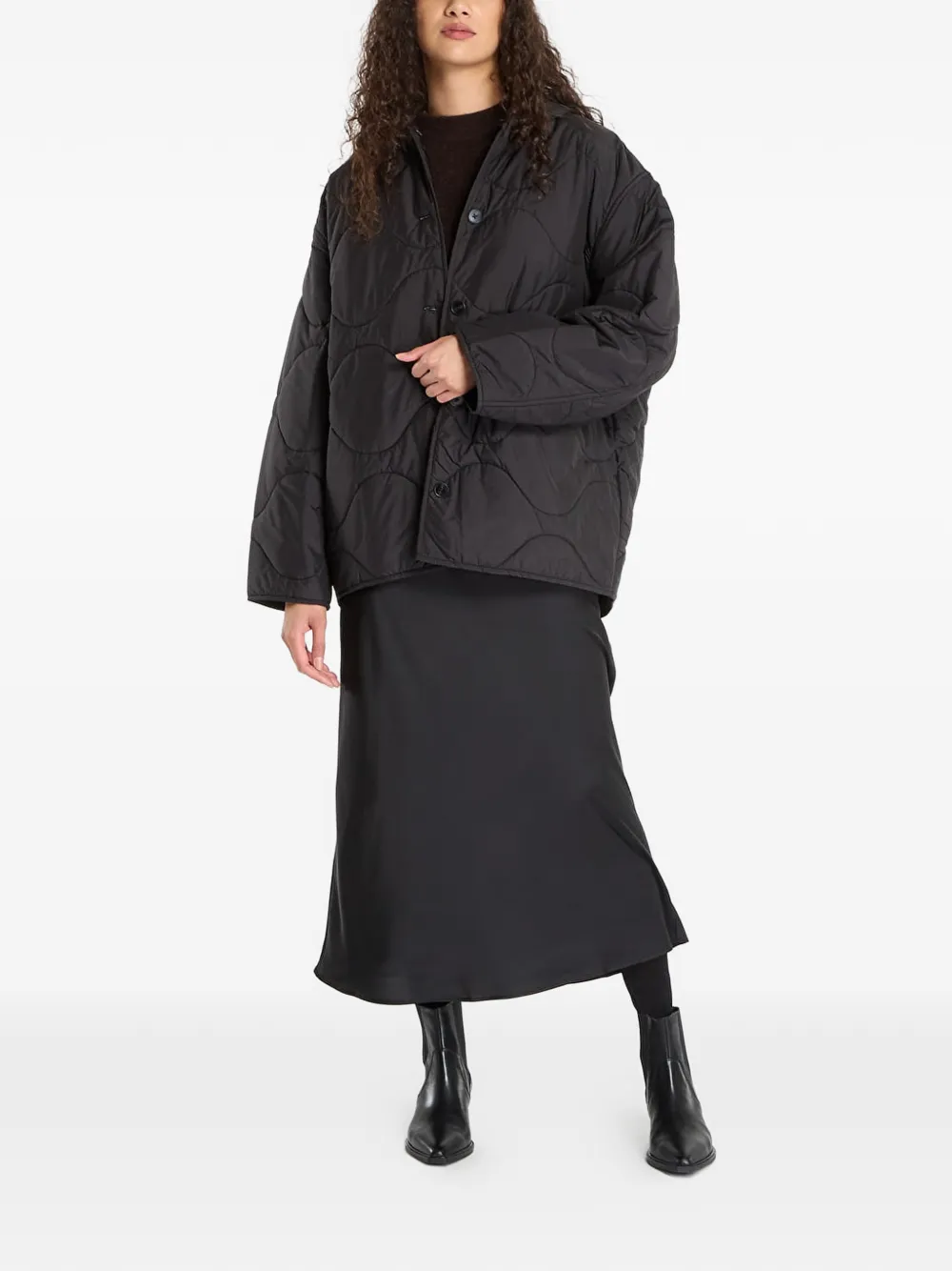  Samsoe Samsoe Veste Sadonna - Noir 