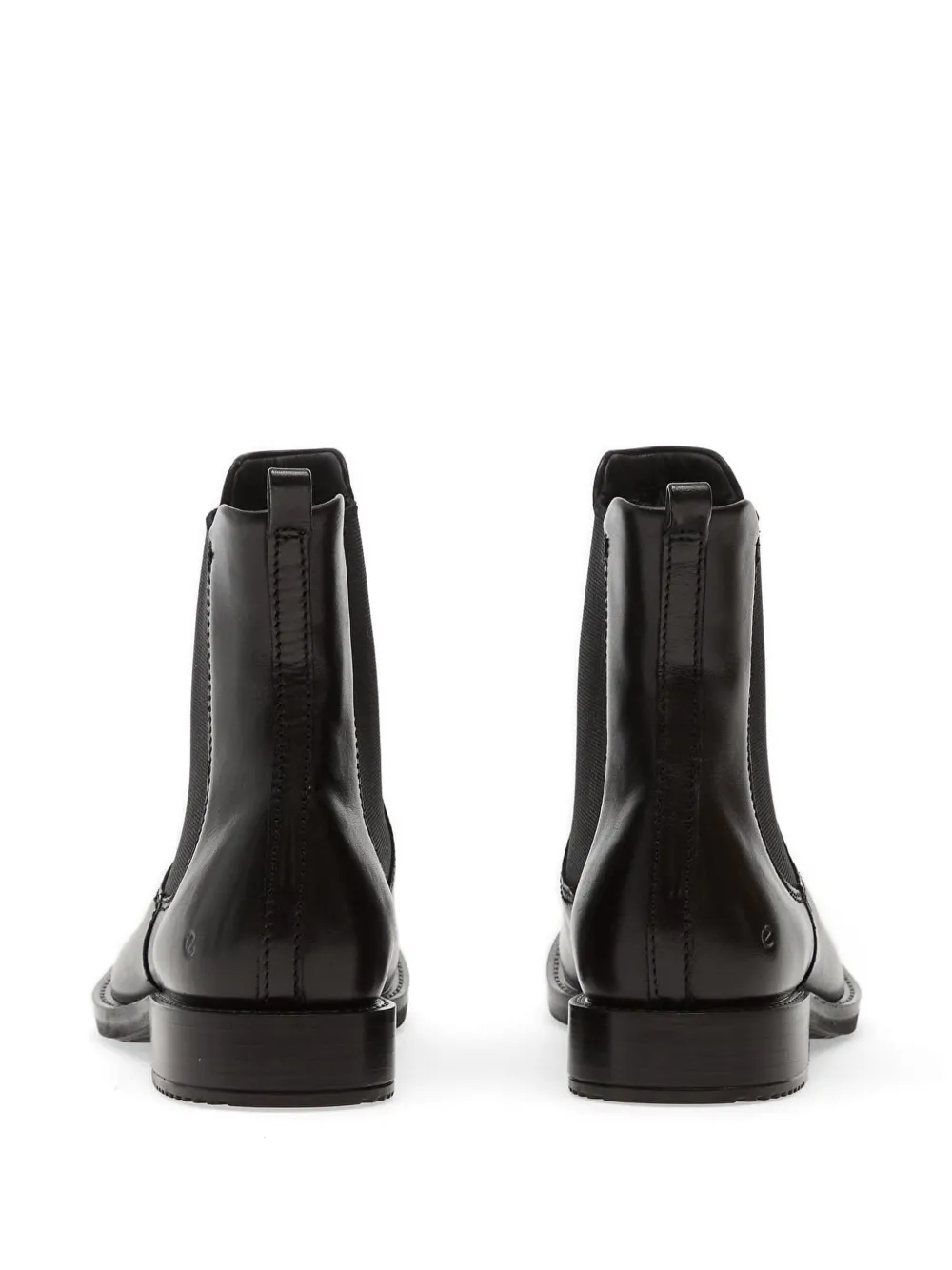 ECCO Sartorelle 25 leren Chelsea laarzen Zwart