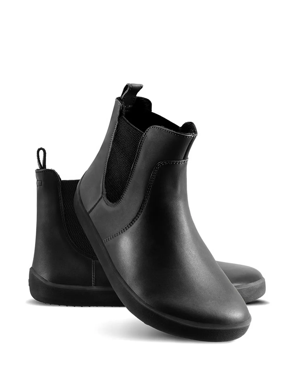 Be Lenka Entice Elasticated-panel Ankle Boots In Black