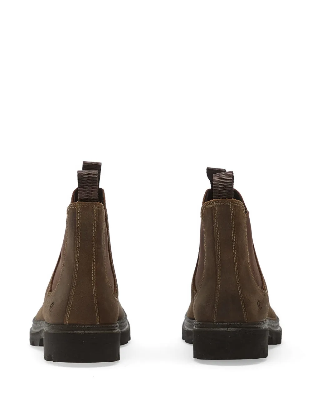 ECCO Laarzen met ronde neus Bruin