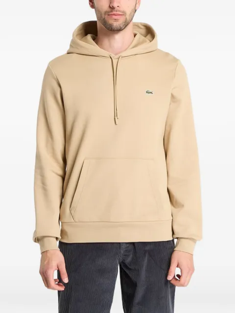 Lacoste chest logo drawstring hoodie