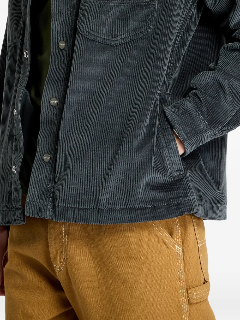 Lee Chest-pockets Jacket In Blue