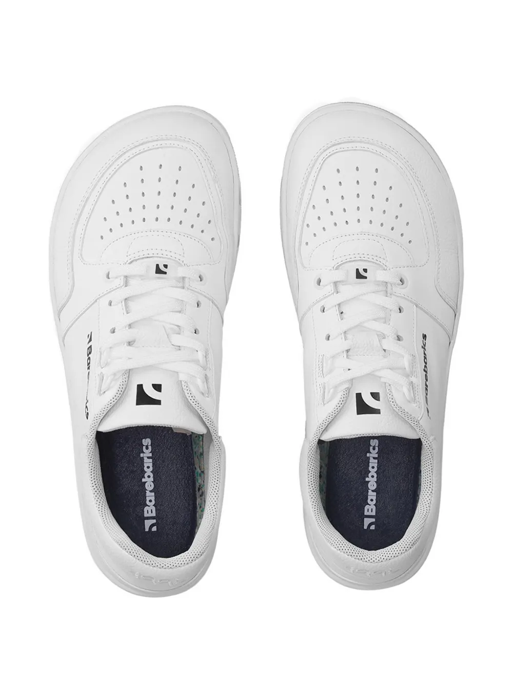 Barebarics Wave Barefoot sneakers met geperforeerd detail Wit