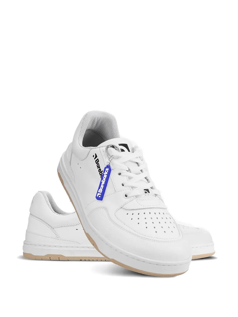 Barebarics Wave Barefoot sneakers met geperforeerd detail Wit